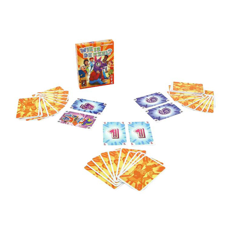 999Games 999 games wie is de ezel? kaartspel