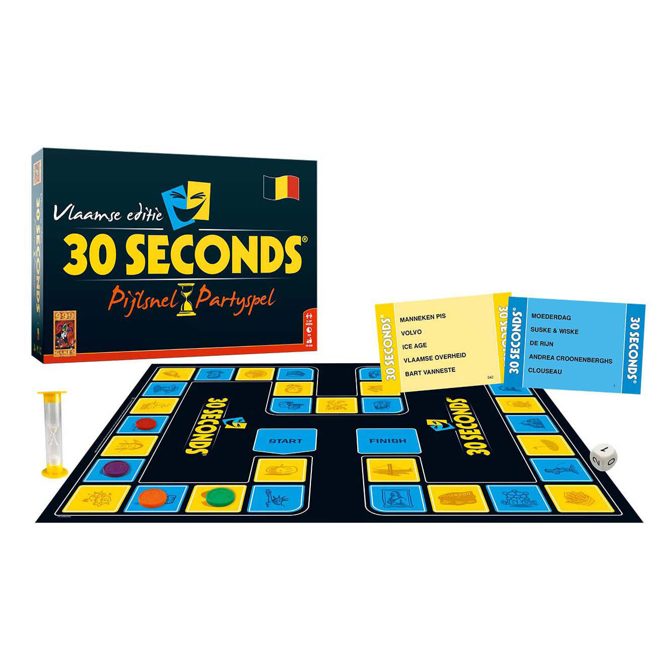 999Games 999 games 30 seconds vlaamse editie bordspel