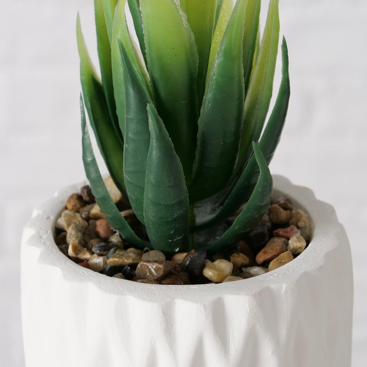Boltze Home Kunstplant vetplant in pot wit h15cm