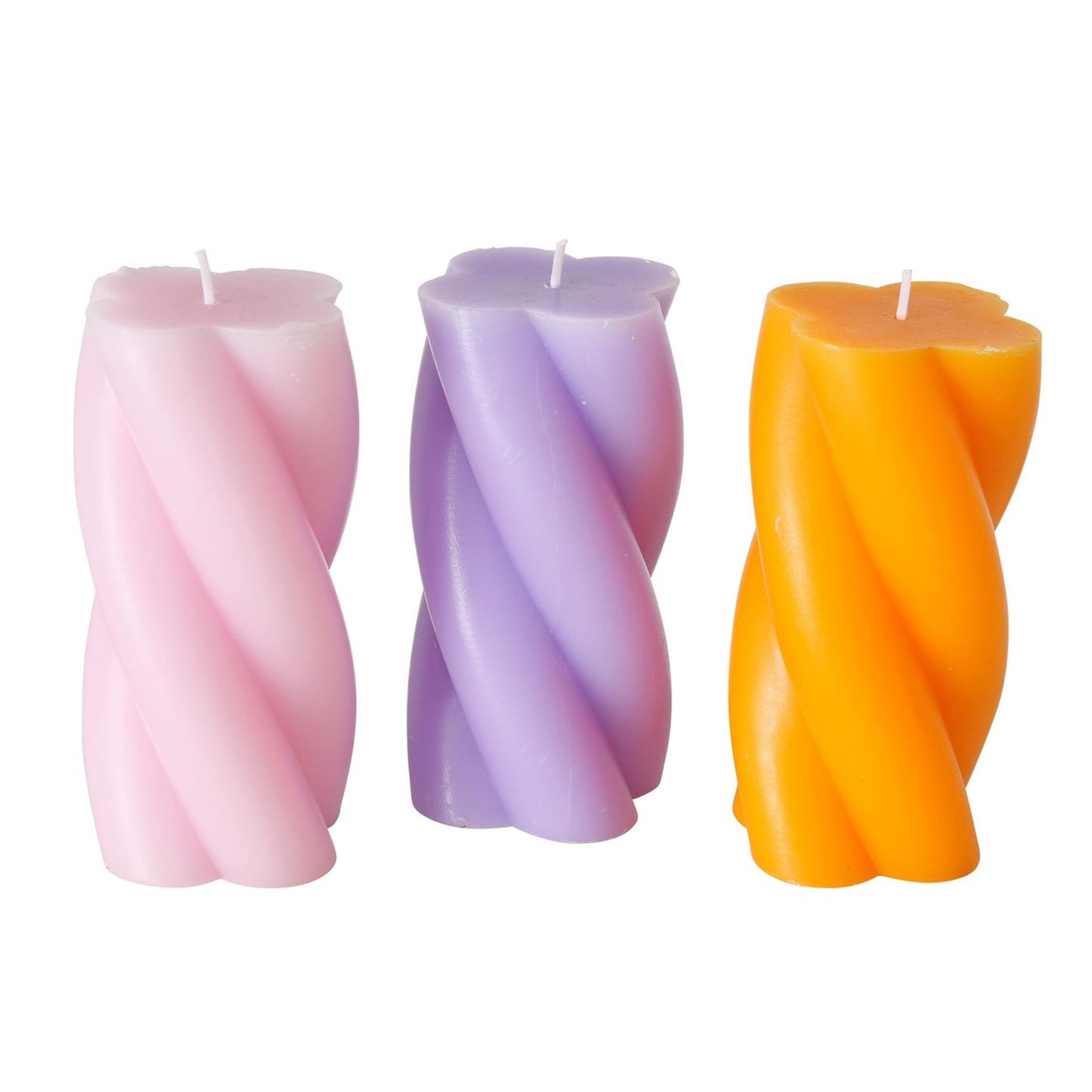 Boltze Home Kaars twist gedraaide kaars h14cm