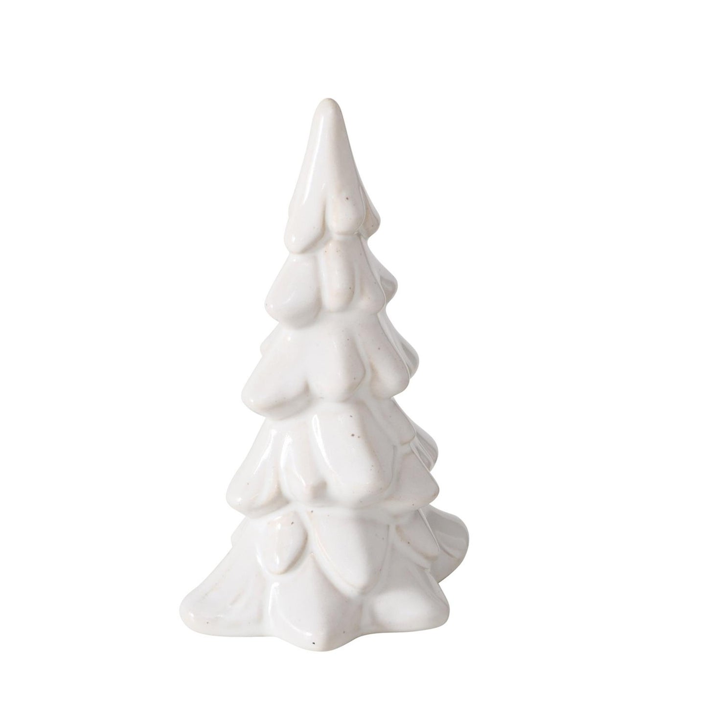Boltze Home Deco kerstboom cristo steen h14,5cm wit