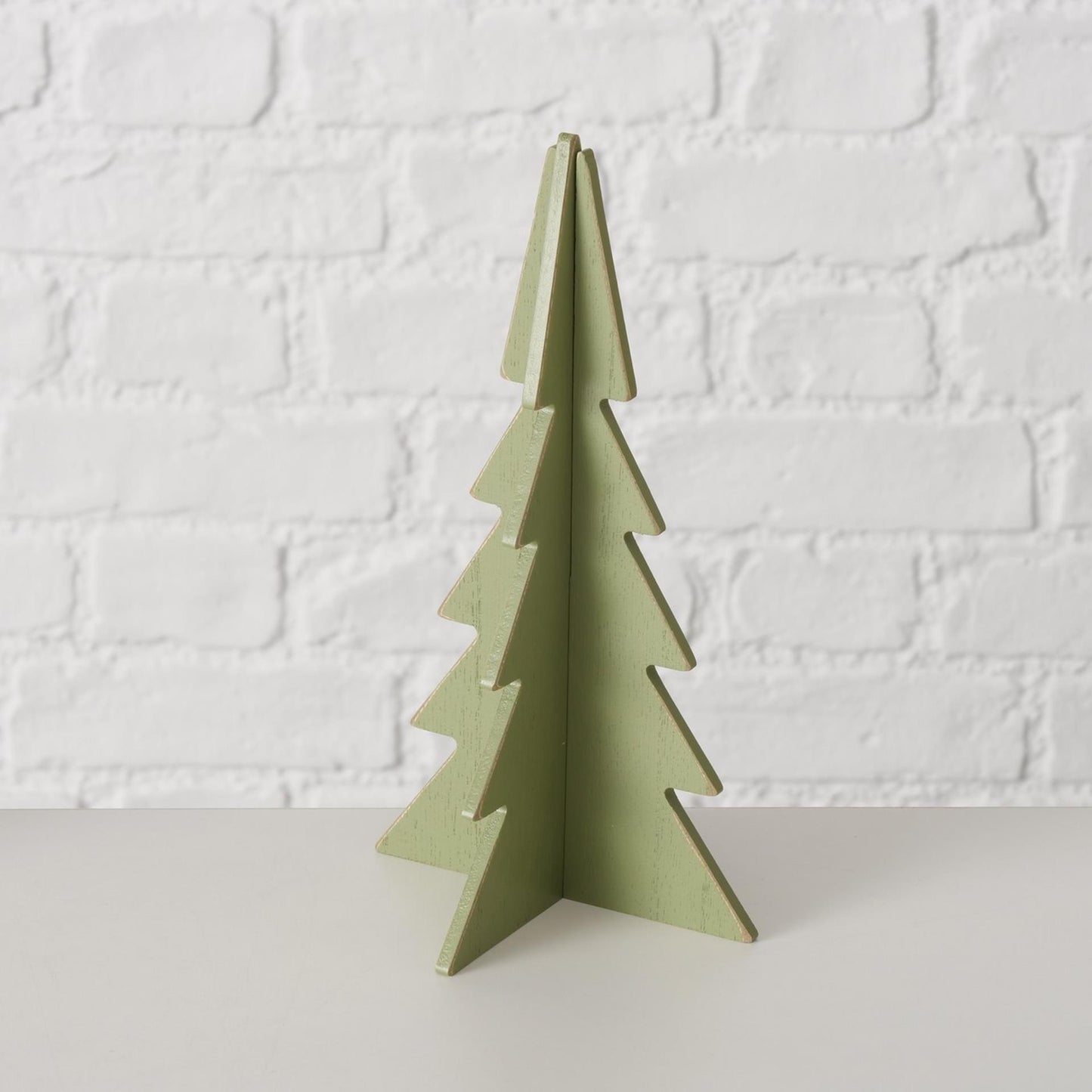 Boltze Home Beeld kerstboom 3 delig groen