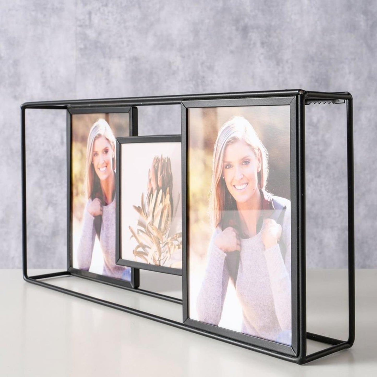 Boltze Home Fotolijst collage zwart h16cm