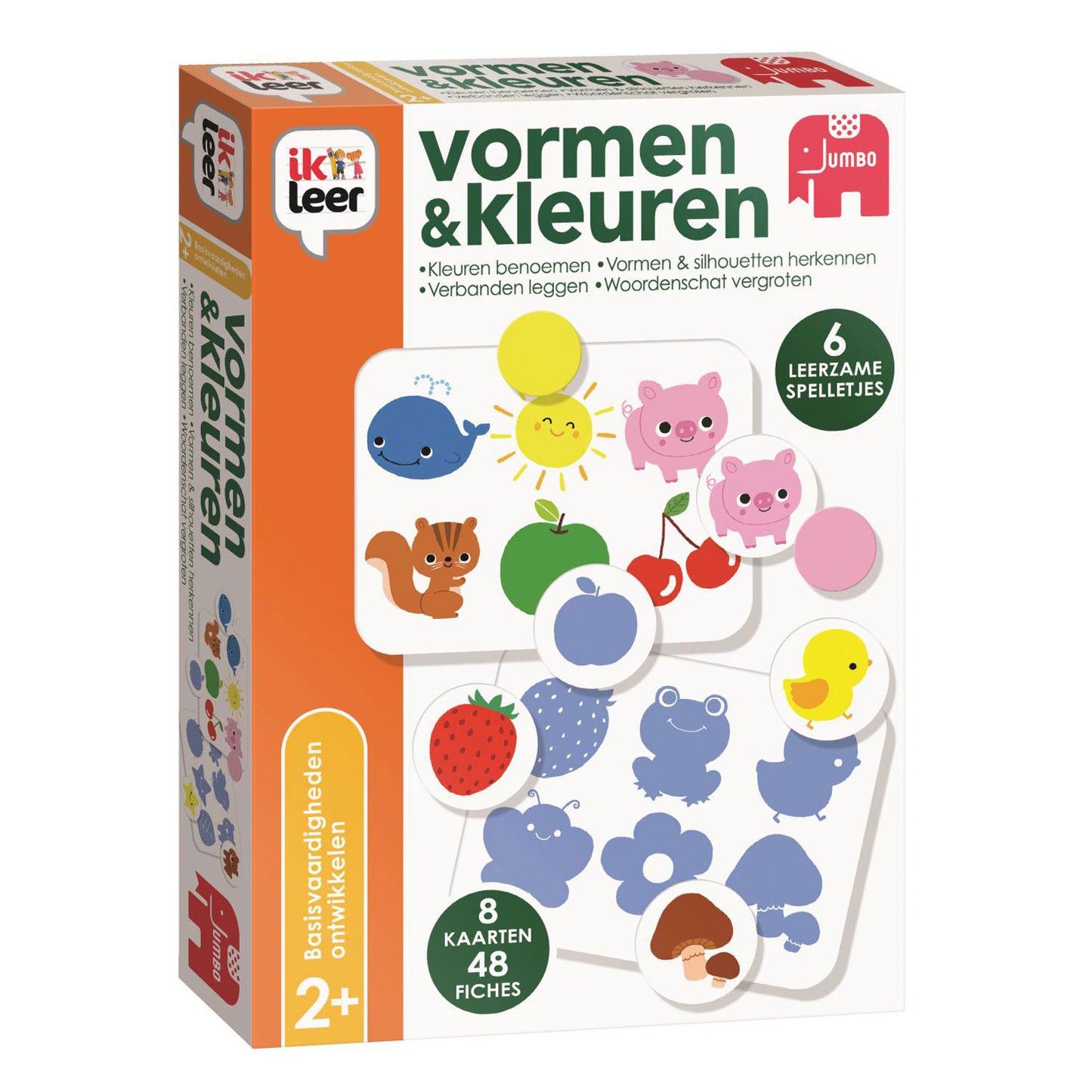 Ik Leer Jumbo vormen en kleuren educatief spel