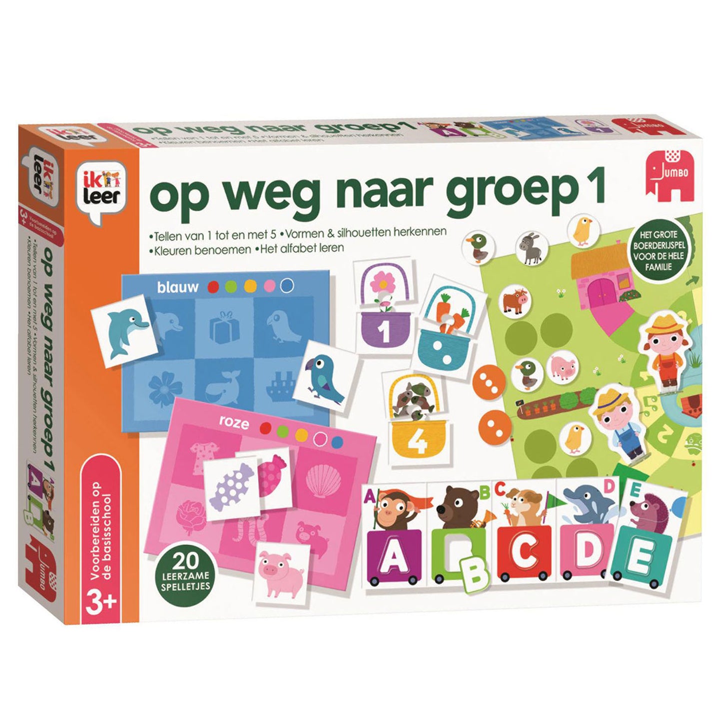 Ik Leer Jumbo op weg naar groep 1 educatief spel
