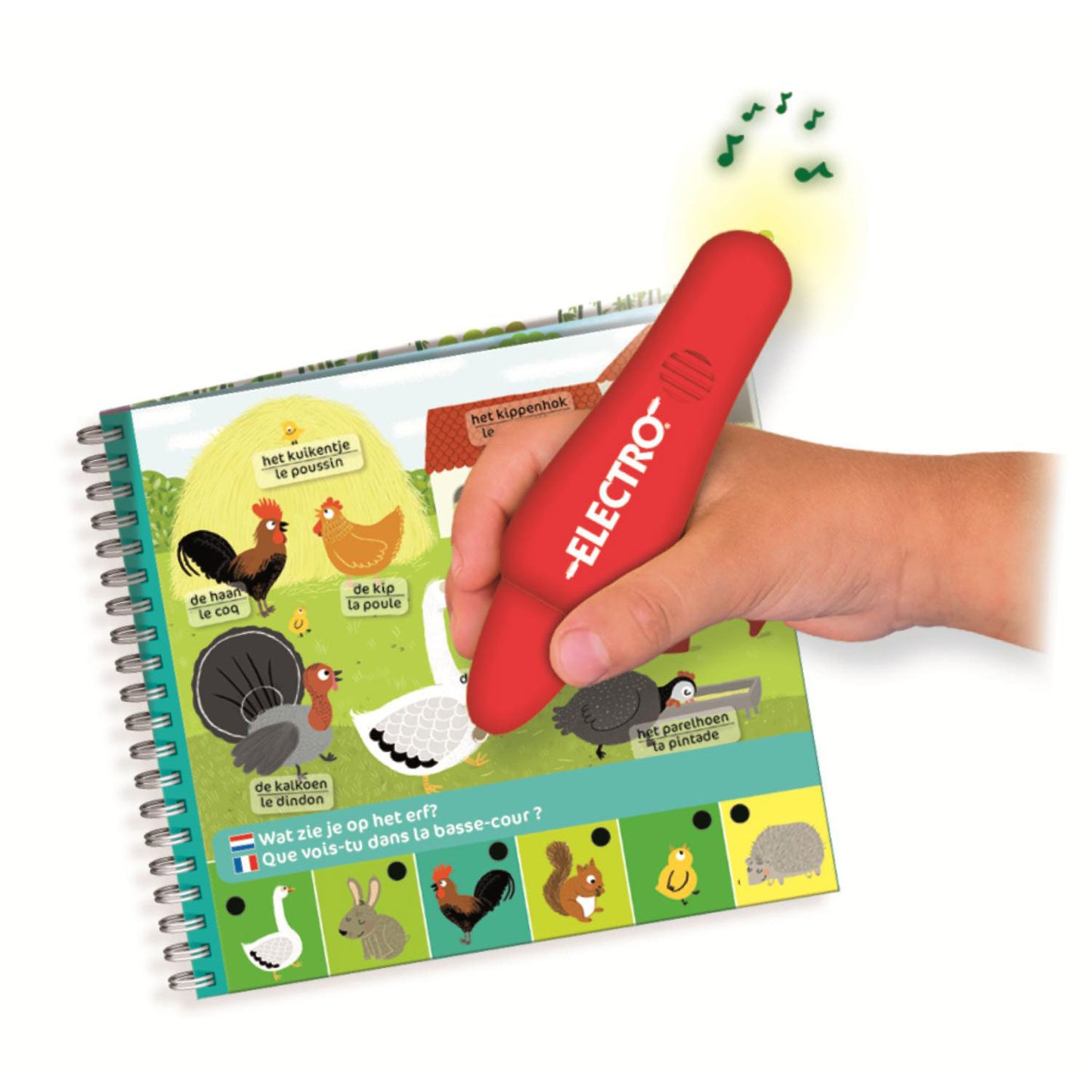 Electro Jumbo wonderpen mini boerderij educatief spel