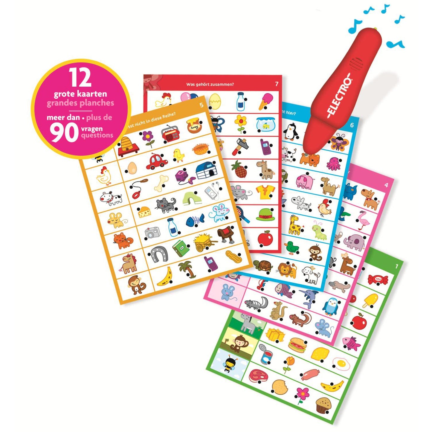 Electro Jumbo wonderpen dierenpret educatief spel