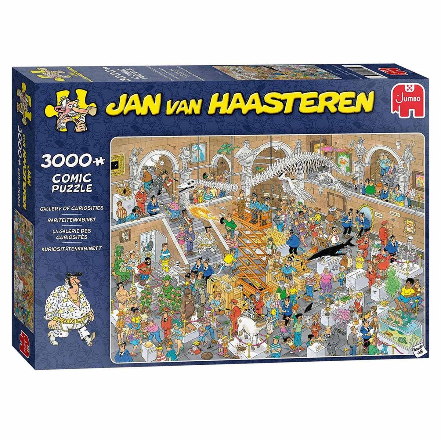 Jan Van Haasteren legpuzzel - museum, 3000st.