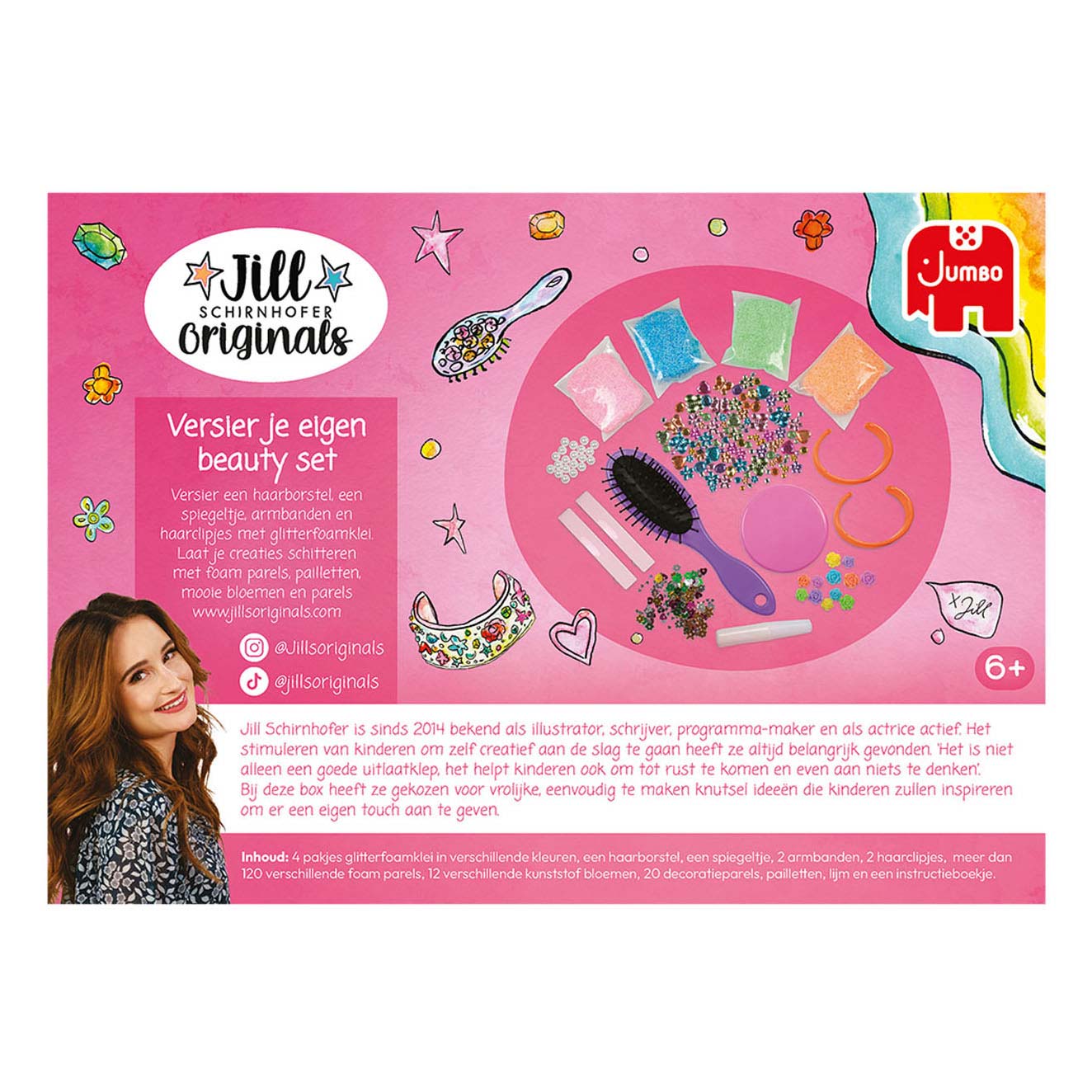 Jumbo Jill versieren met foamklei