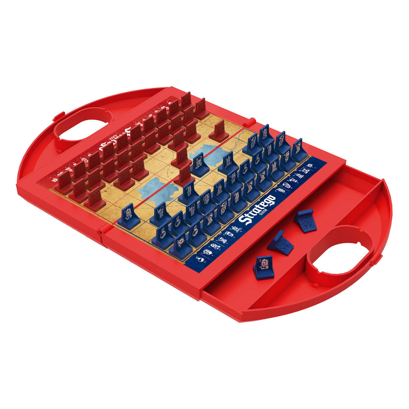 Jumbo Stratego compact bord reisspel