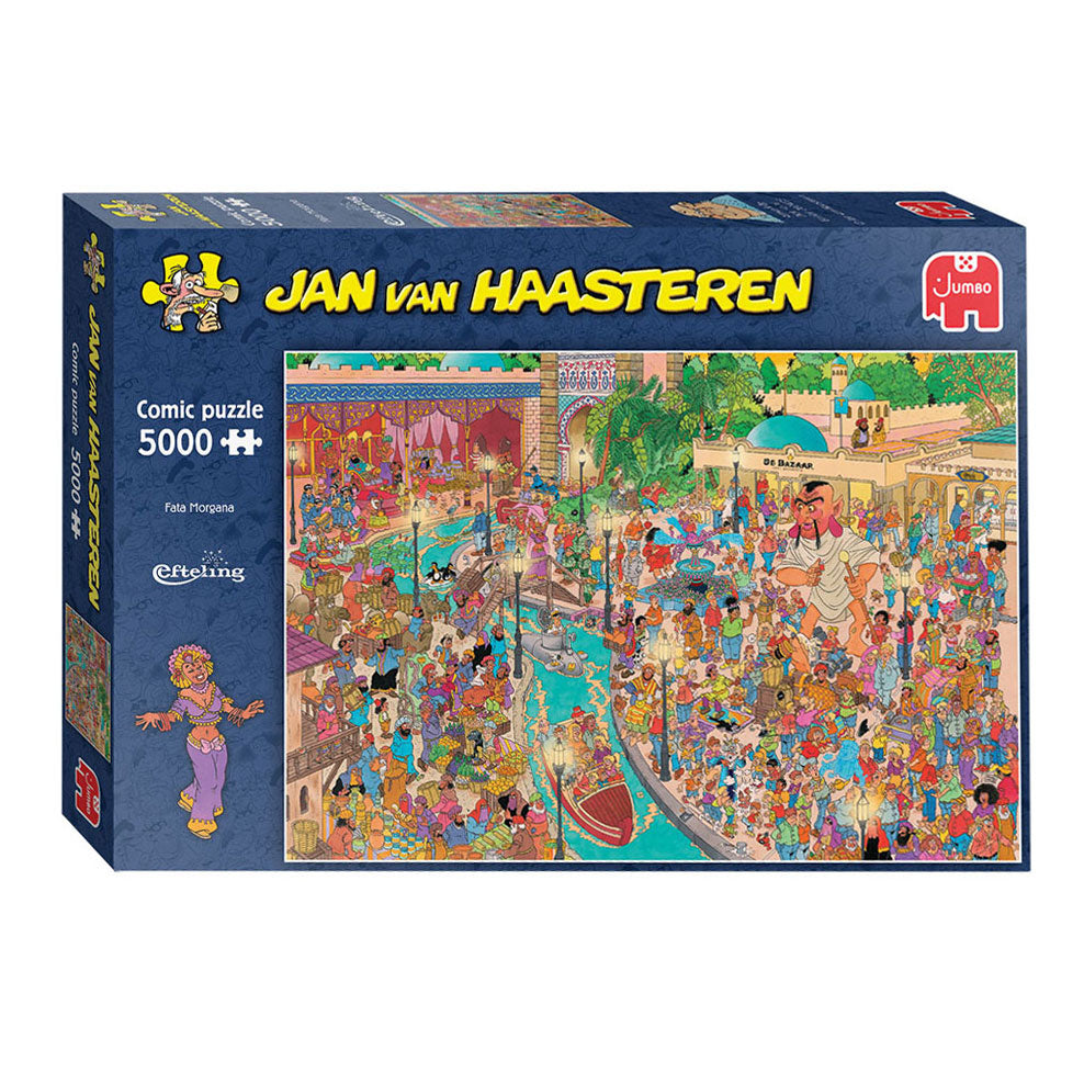 Jan Van Haasteren legpuzzel - efteling fata morgana, 5000st.