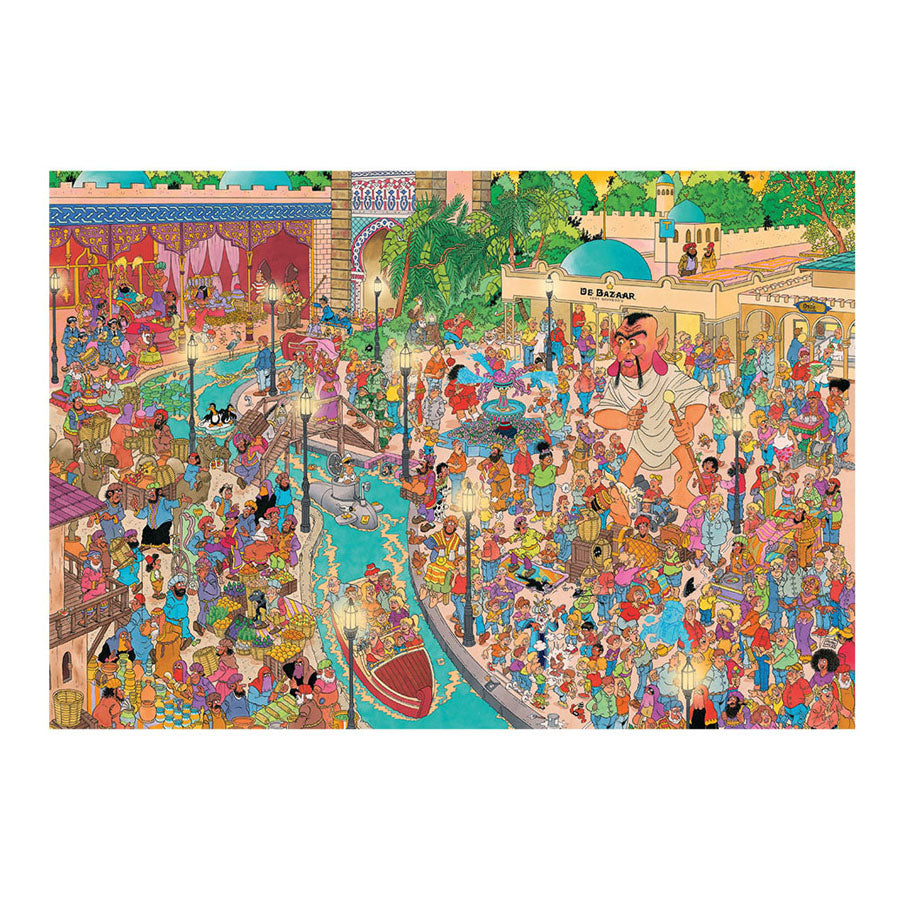 Jan Van Haasteren legpuzzel - efteling fata morgana, 5000st.