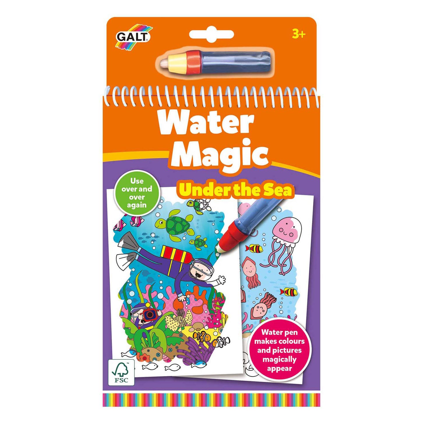 Jumbo Galt - water magic diep in de zee