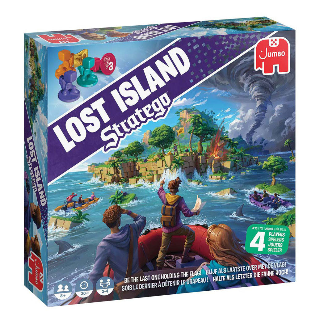 Stratego Jumbo lost island bordspel