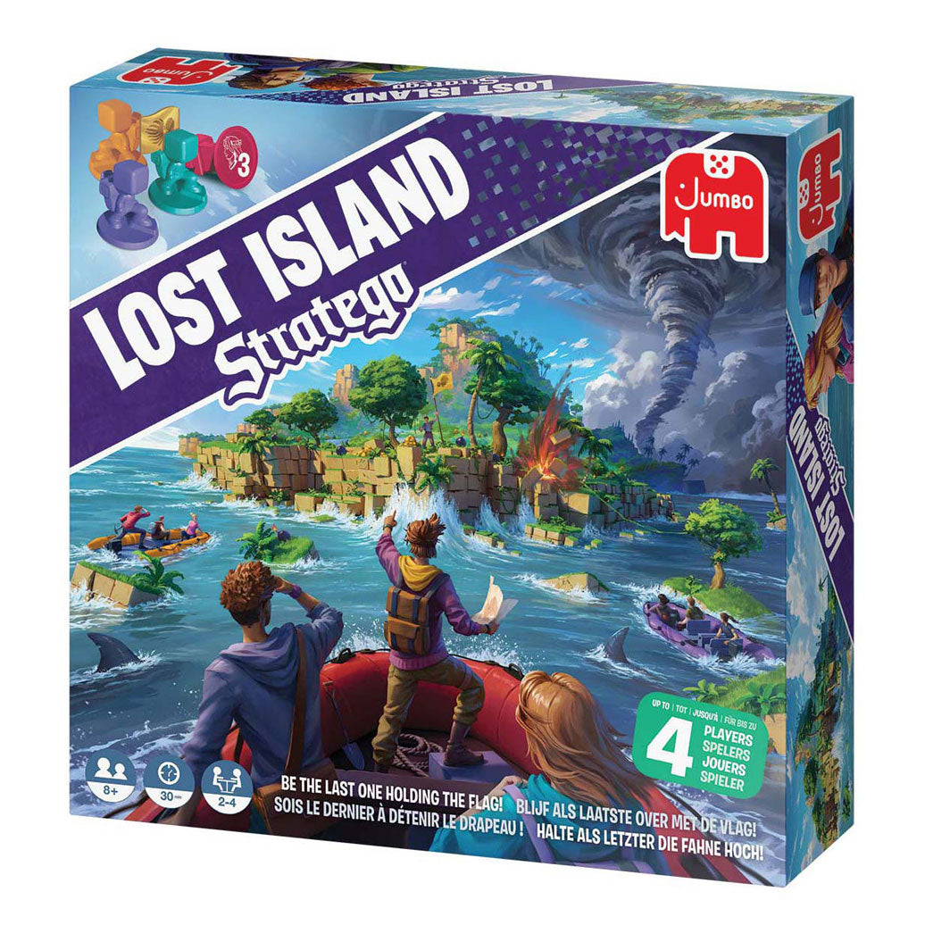 Stratego Jumbo lost island bordspel