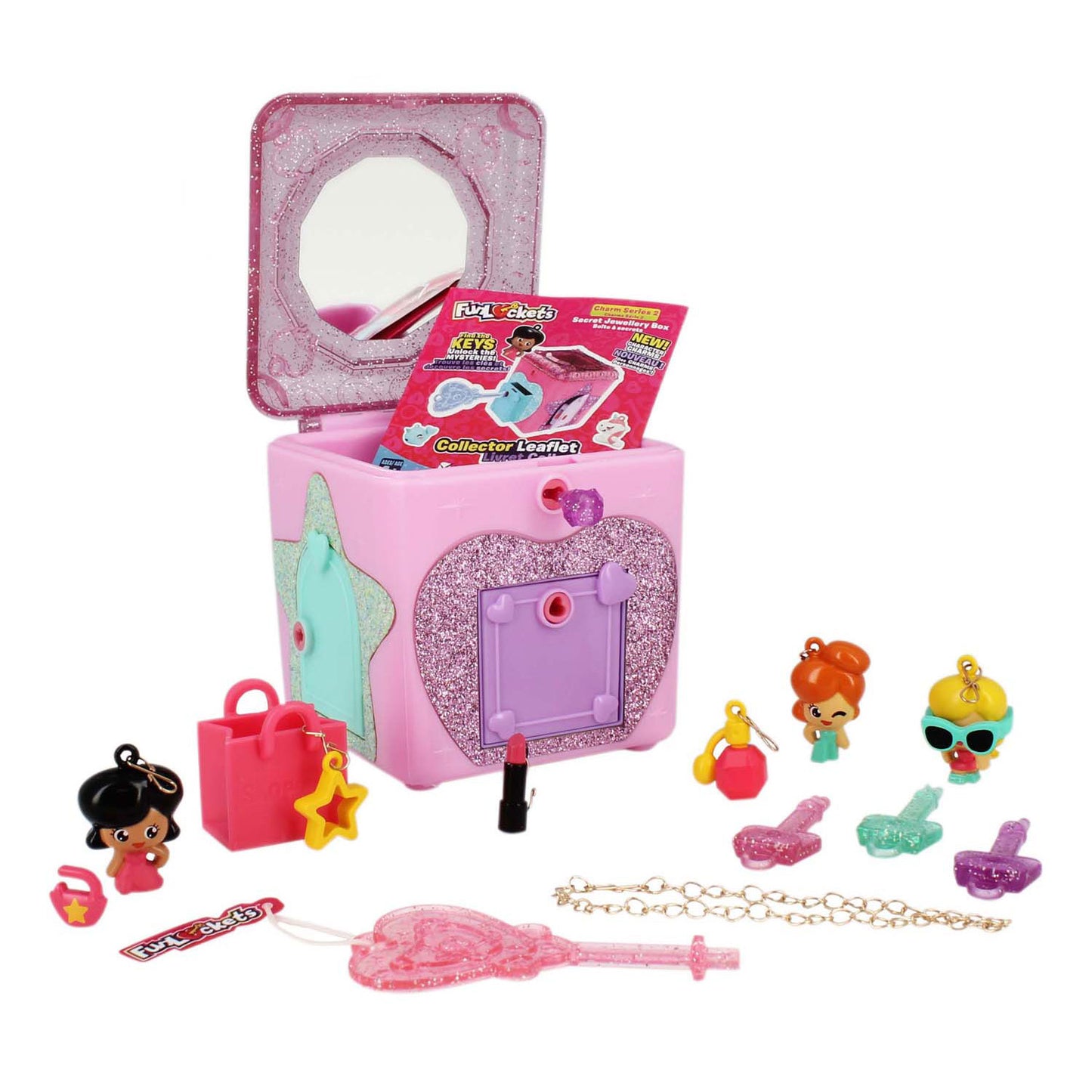 Funlockets Jumbo - - secret juwelery box - geheime sieraden doos - meisjes vanaf 4 jaar - met 20+ verrassingen