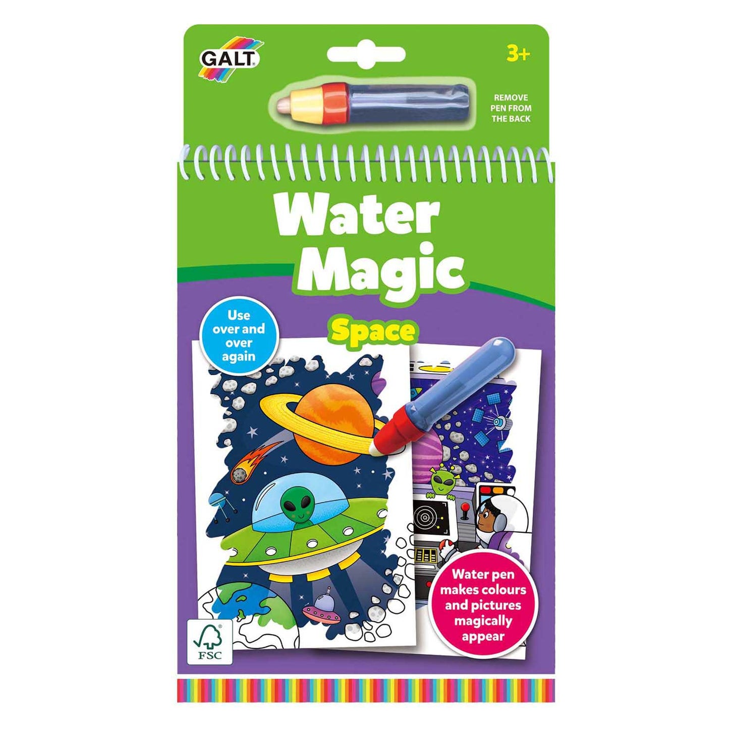 Jumbo water magic - space kleurboek