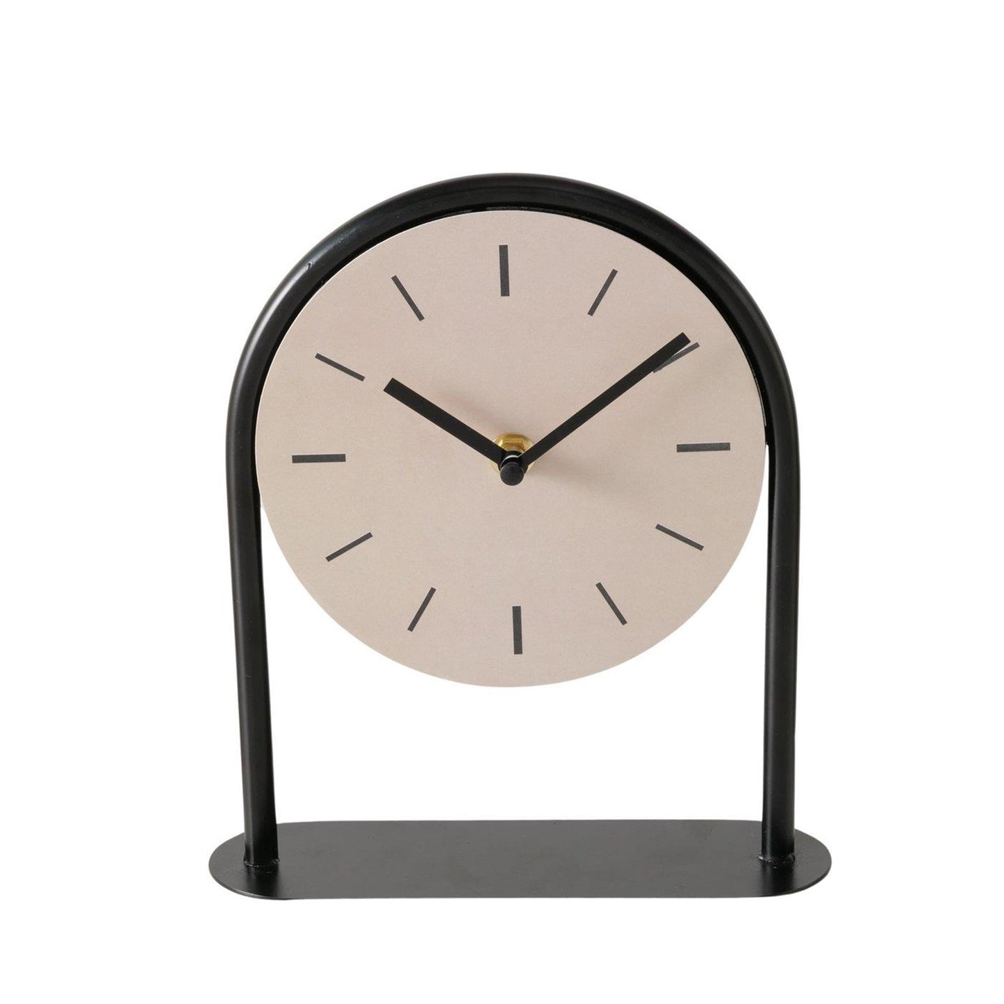 Boltze Home tafelklok analoog 19x6x22cm
