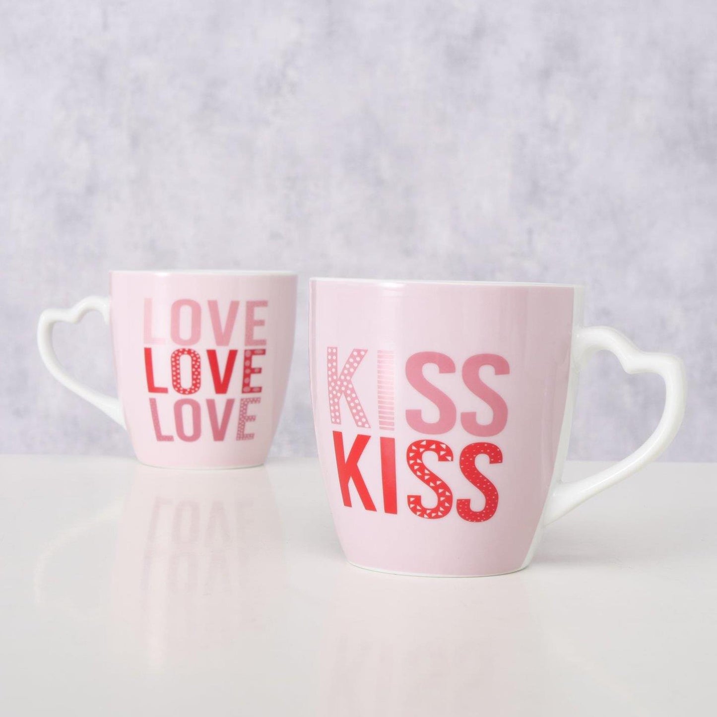 Boltze Home jumbo mok love kiss 480ml