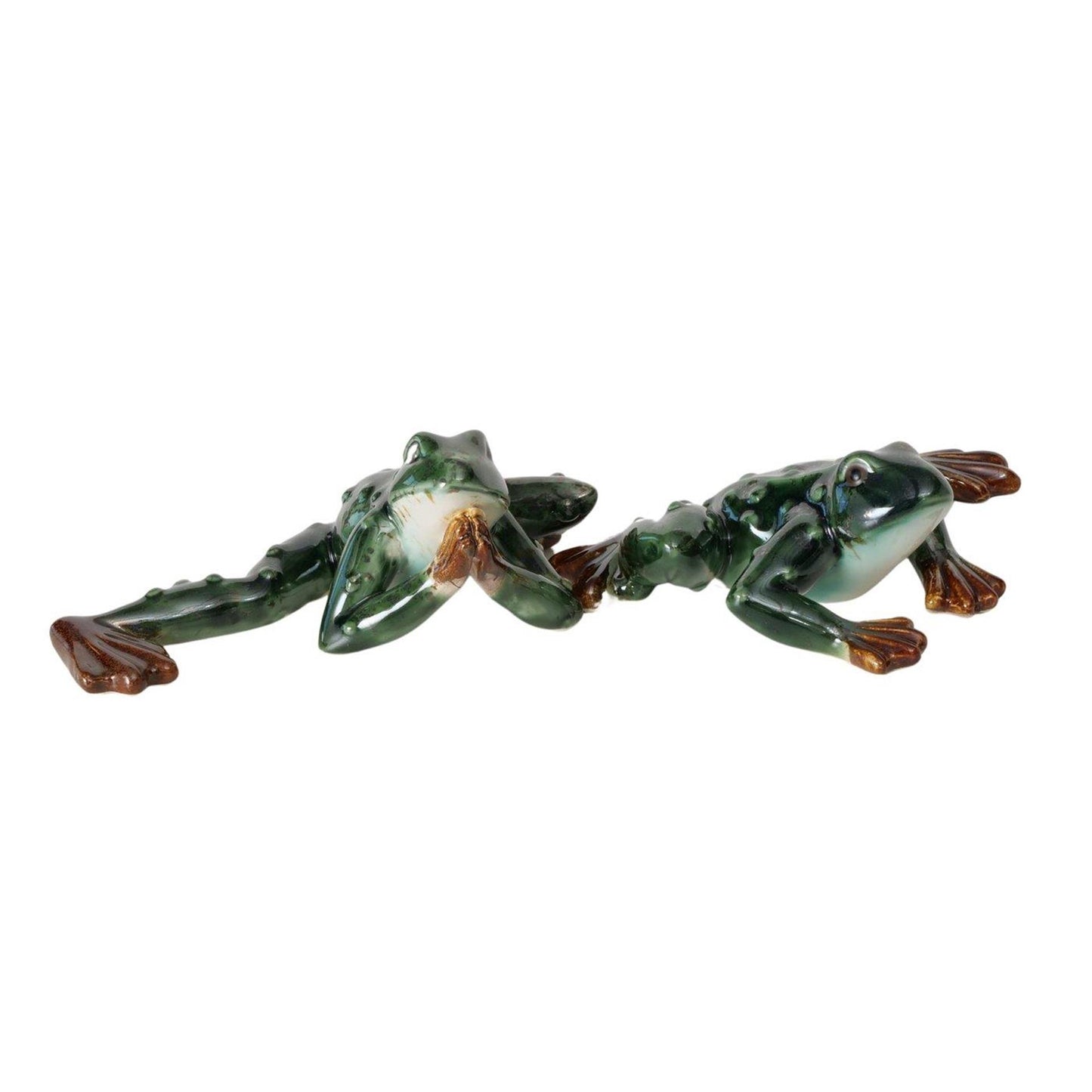 Boltze Home Beeldje beeld kikker frido 20x13x6,5cm