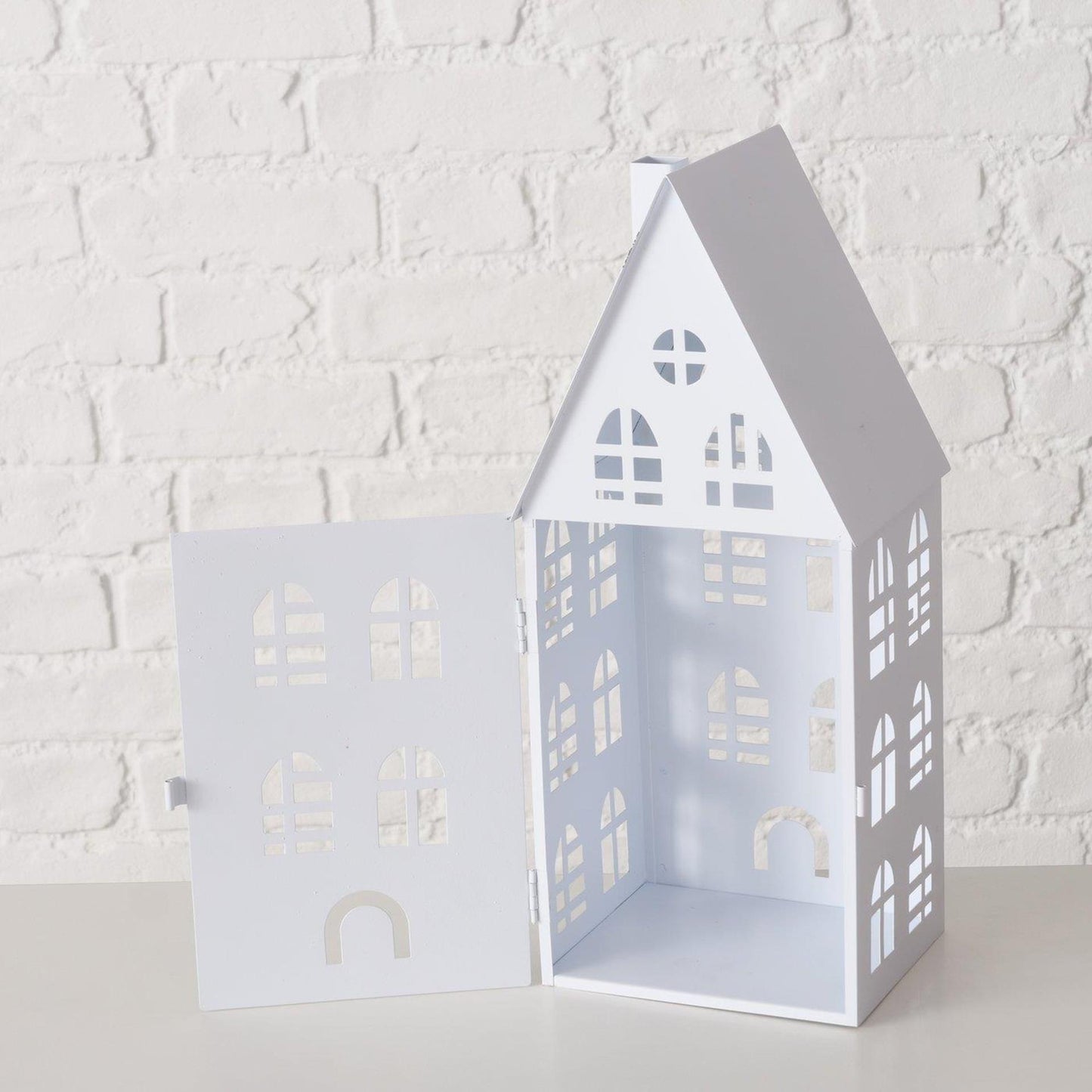 Boltze Home lantaarnset huis 3-delig wit
