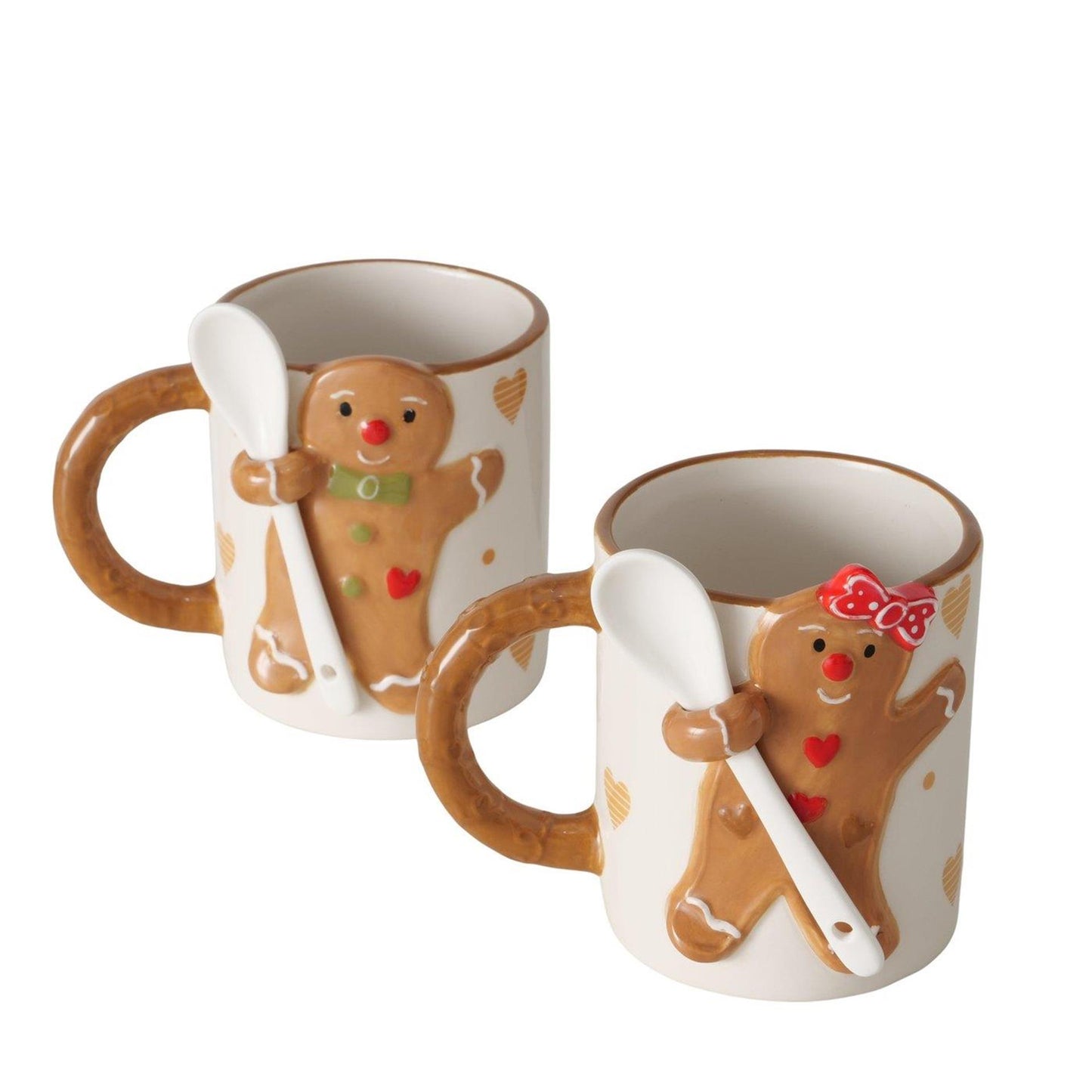 Boltze Home Boltze jumbomok peperkoekman vrouw 520ml