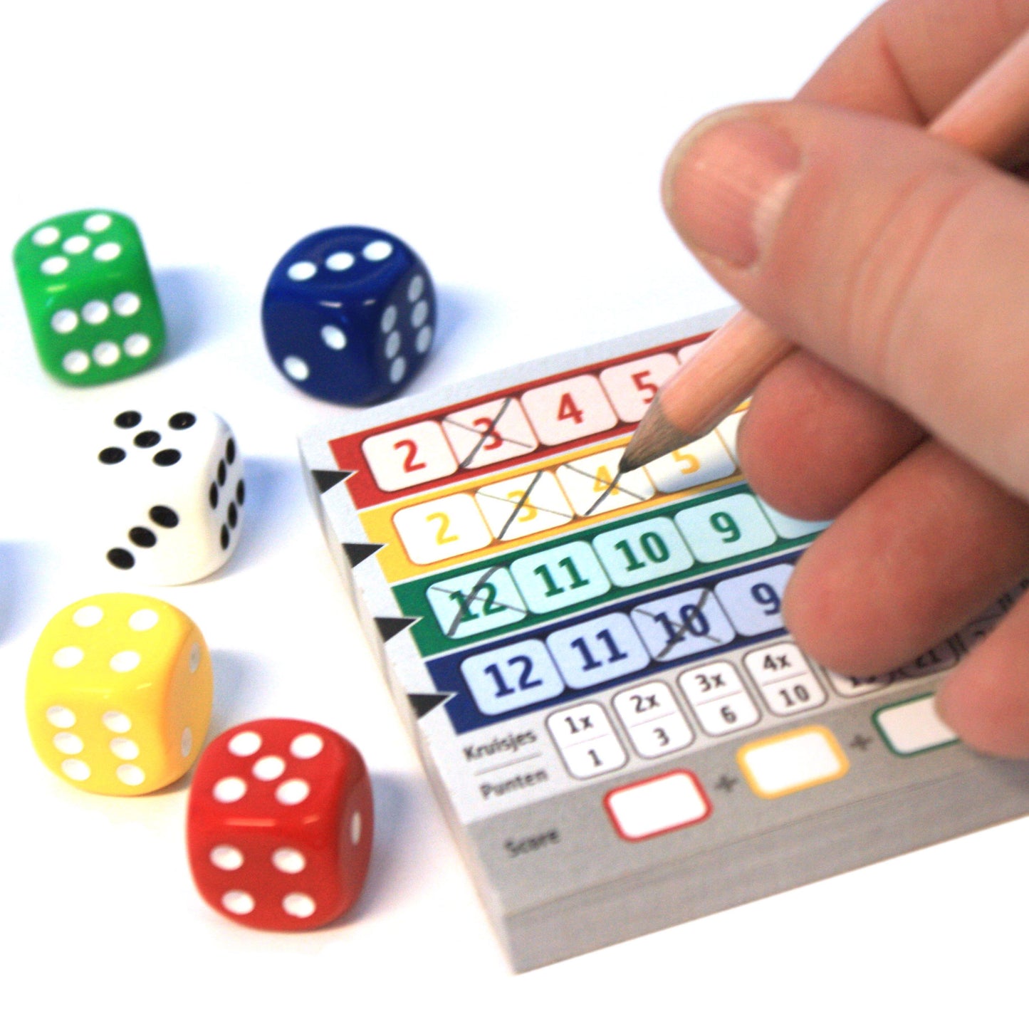 White Goblin Games qwixx dobbelspel