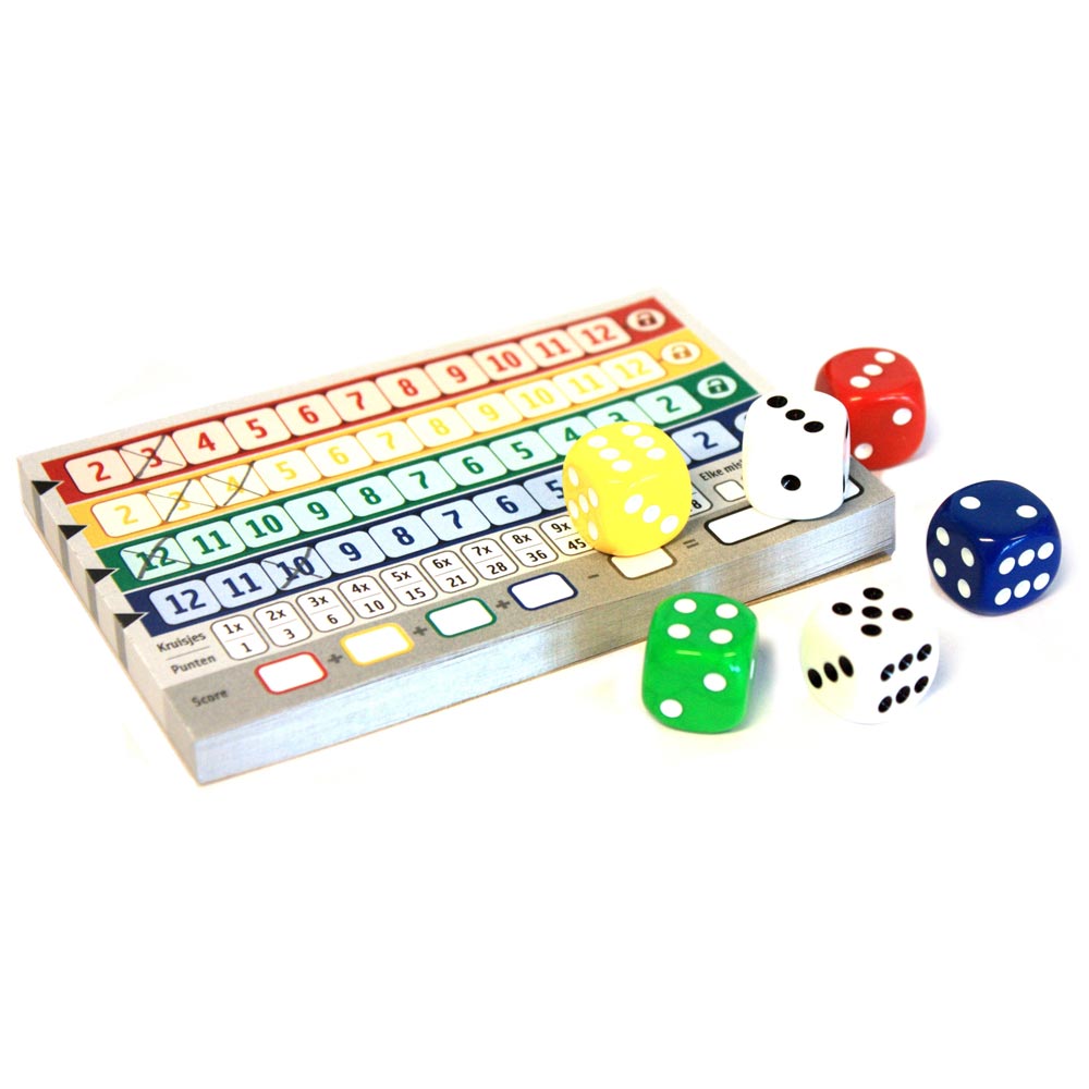 White Goblin Games qwixx dobbelspel