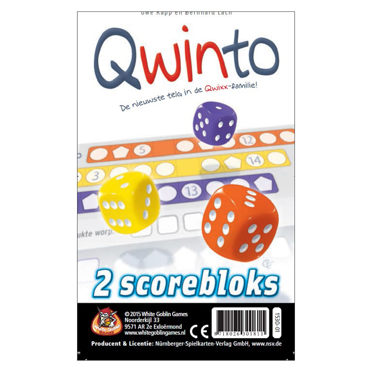 White Goblin Games Qwinto bloks