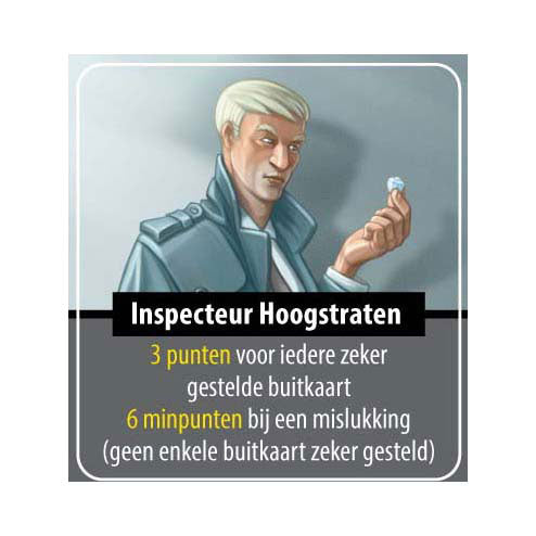 White Goblin Games Inspecteur hoogstraten: diamantbeurs - kaartspel
