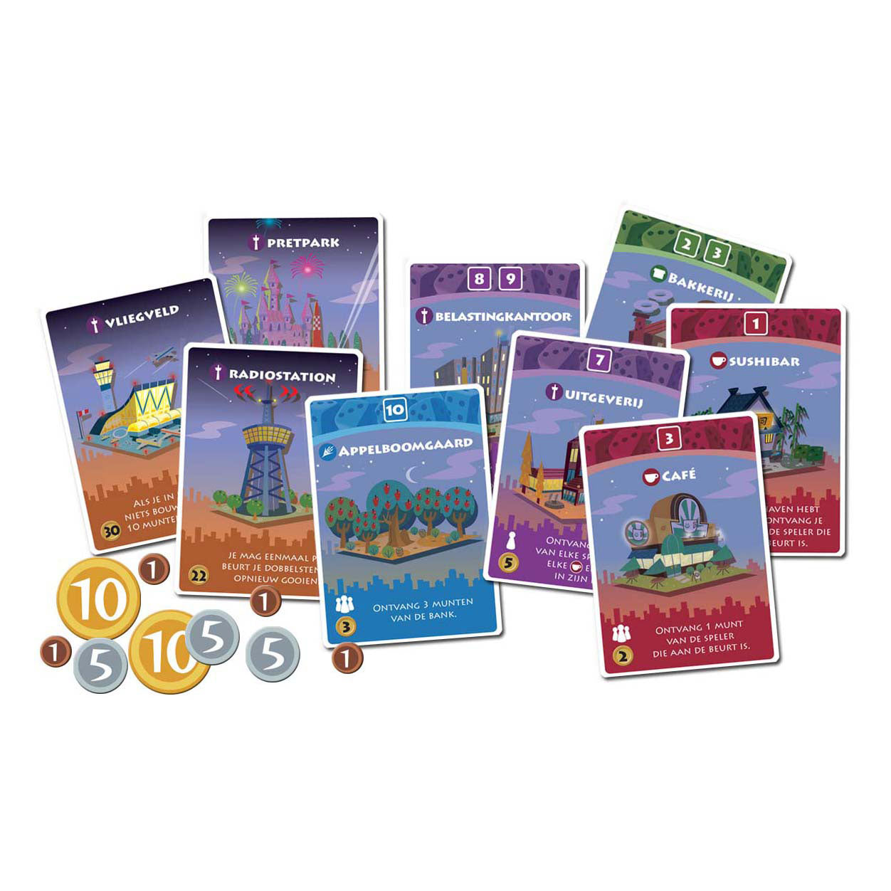White Goblin Games Machi koro nacht