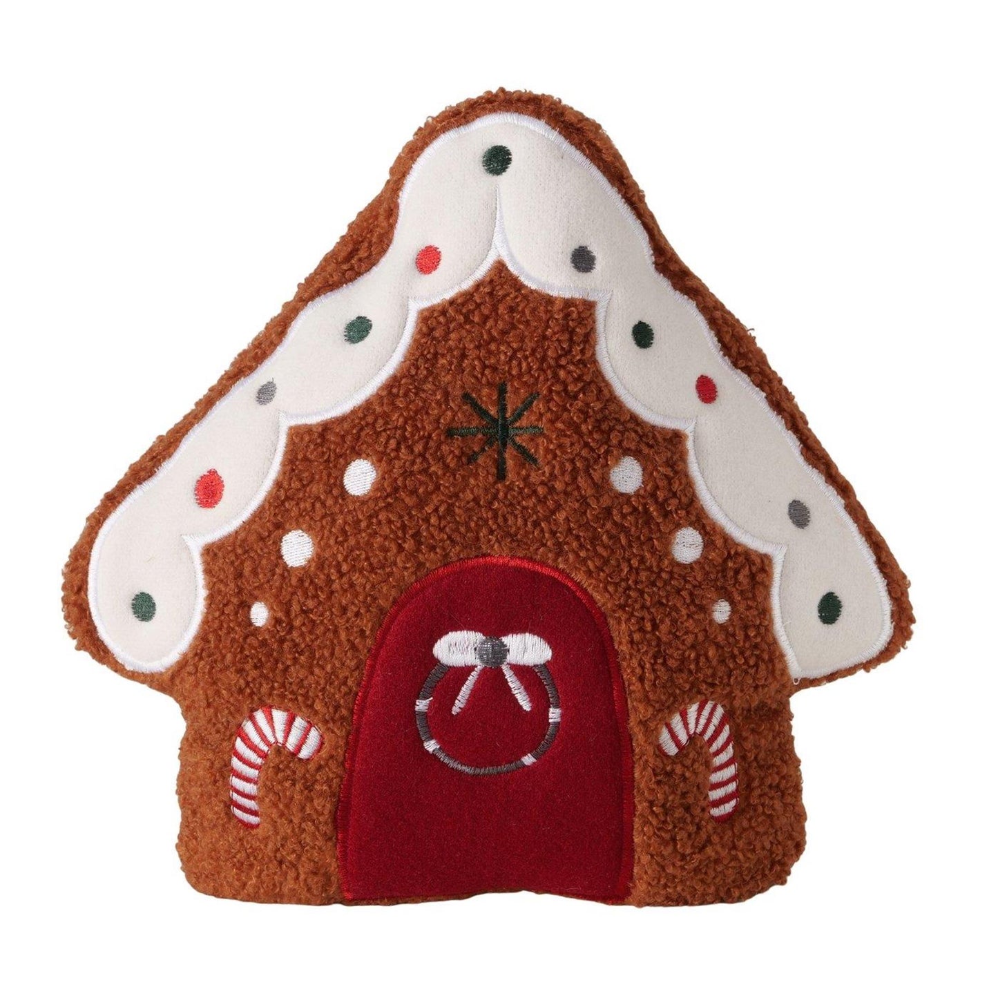 Boltze Home kussen peperkoekhuis 28cm