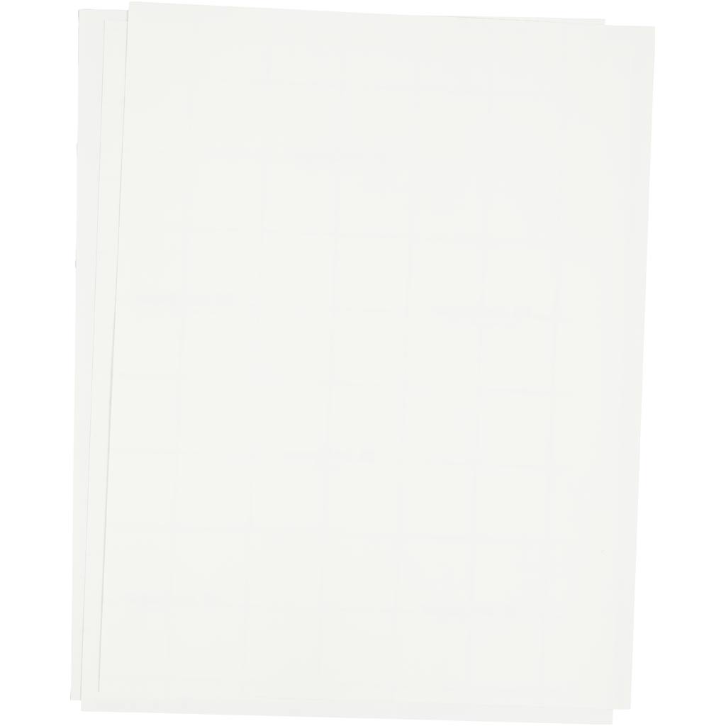 Creativ Company Https: www.cchobby.nl transfer-vellen-vel-21-5x28-cm-voor-donker-en-licht-textiel-wit-3-vel-1-doos