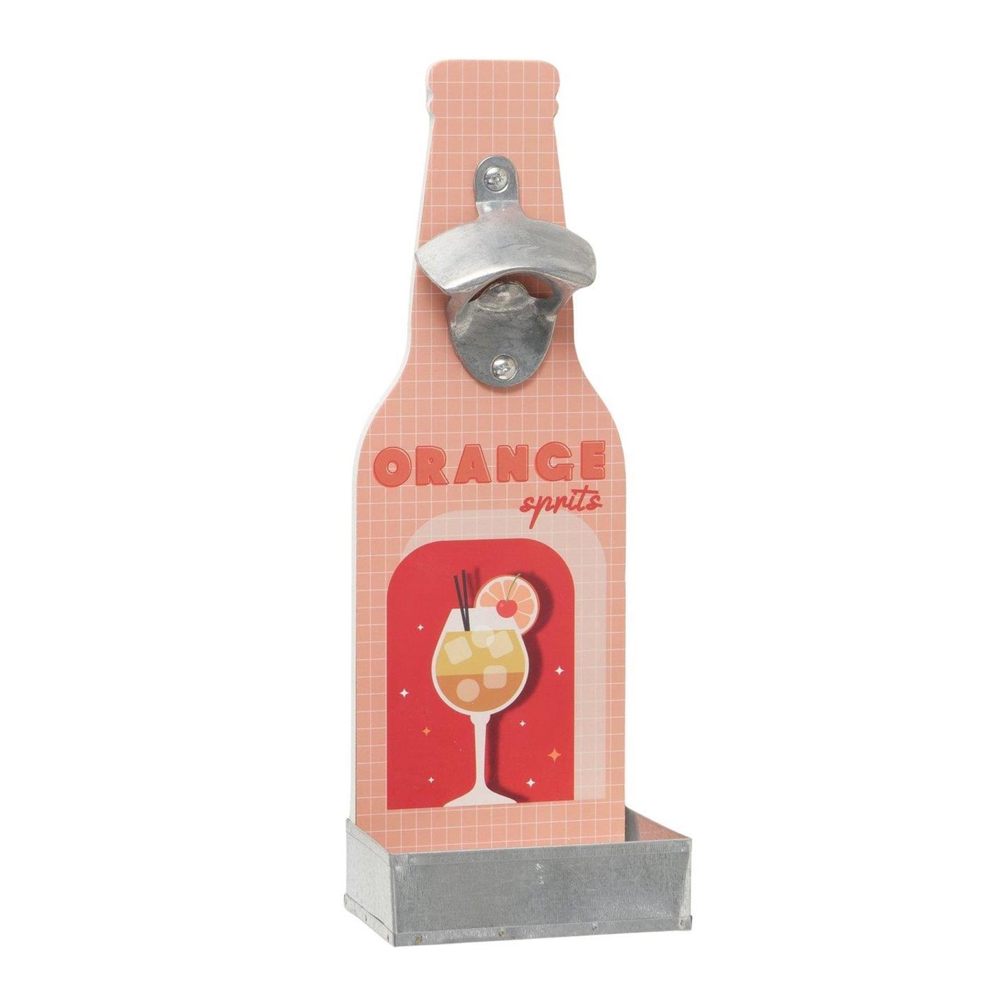 Boltze Home flesopener orange spritz