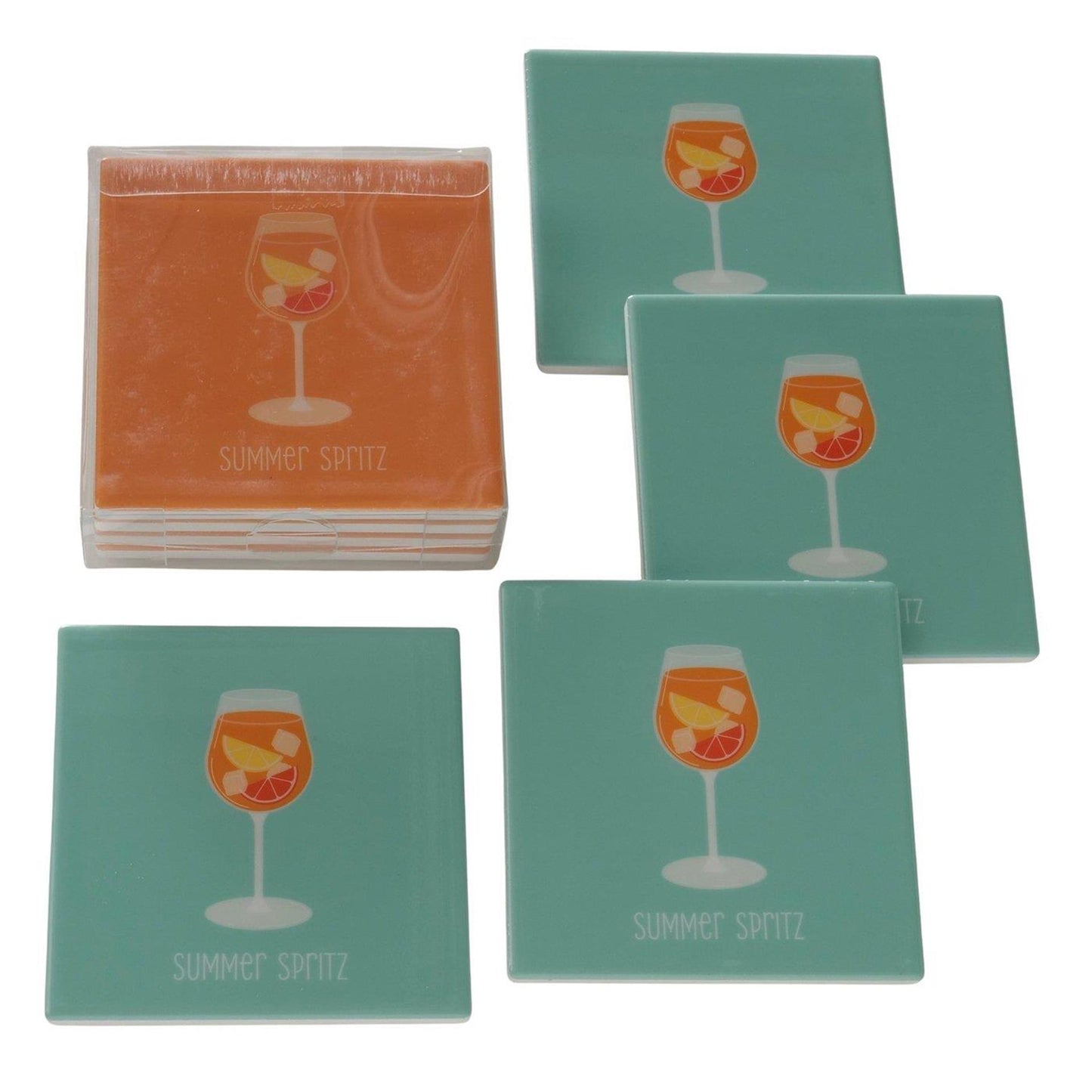 Boltze Home onderzetter summer 4-dlg