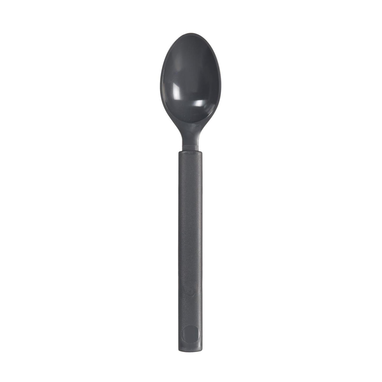 Duni kunststof lepels granite 17cm 6st