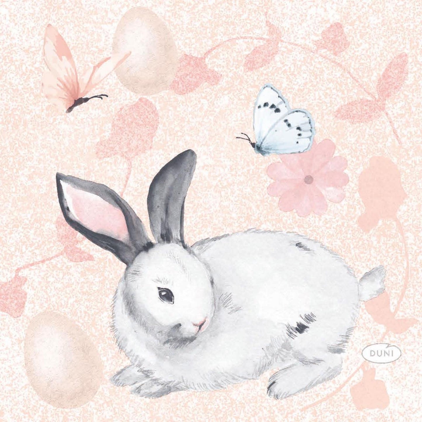Duni servetten soft easter 24x24cm