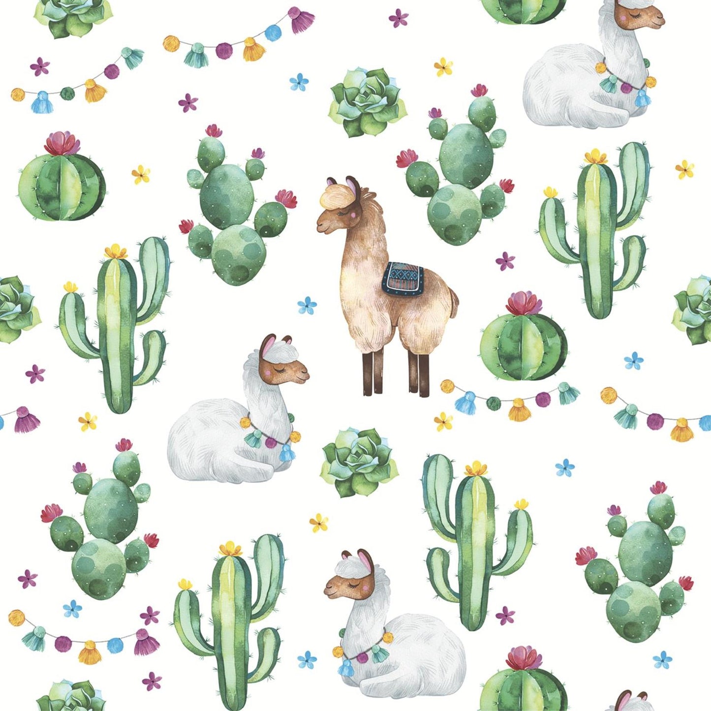 Duni servetten lamas 33x33cm