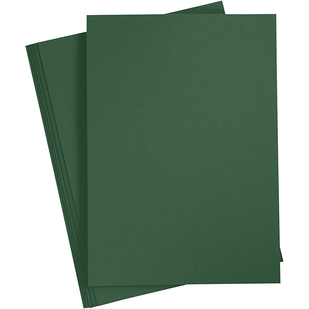 Creativ Company Https: www.cchobby.nl karton-a4-vel-210x297-mm-180-gr-donkergroen-20-vel-1-doos