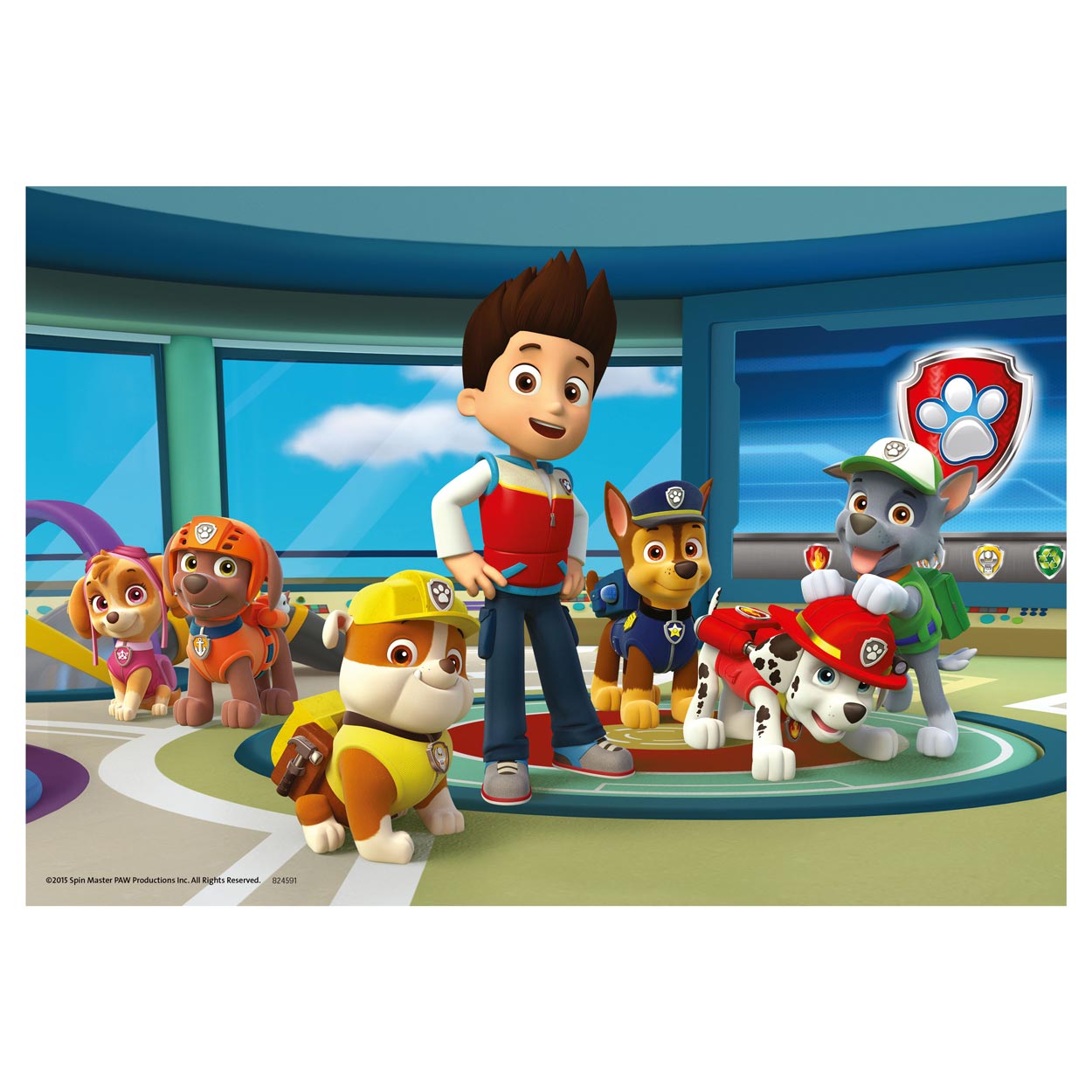 Ravensburger paw patrol puzzel - hulpvaardige speurneuzen, 2x24st.