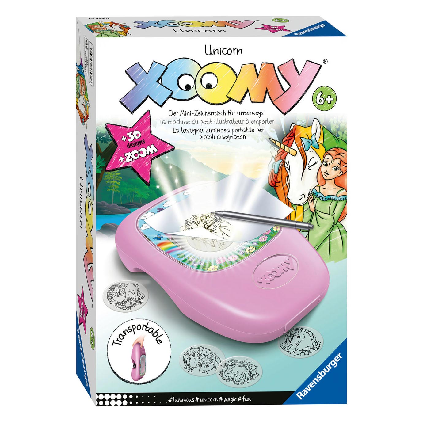 Xoomy Ravensburger midi - eenhoorn