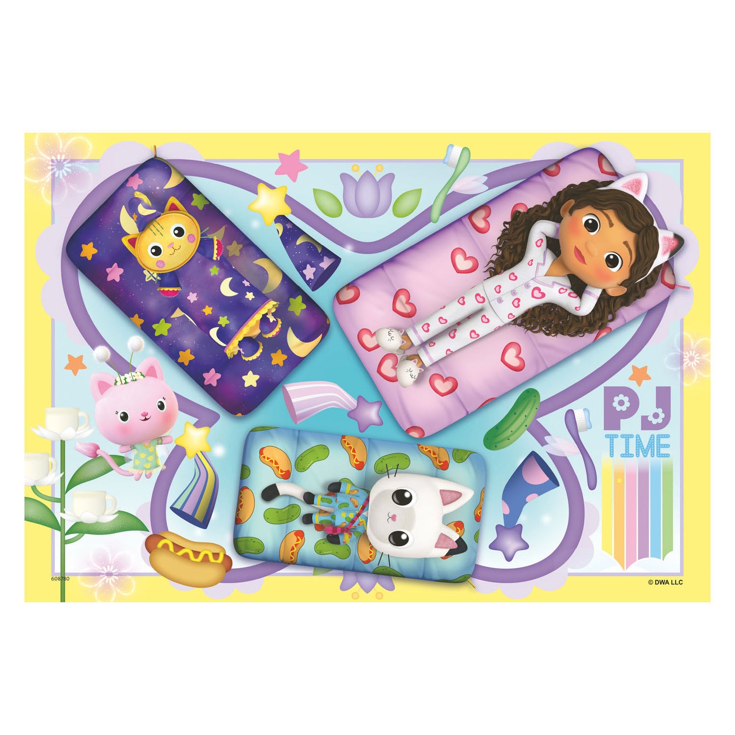 Ravensburger gabby's poppenhuis legpuzzel, 2x12st.