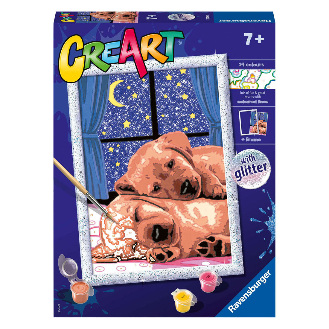 Ravensburger creart schilderen op nummer - slaap lekker!