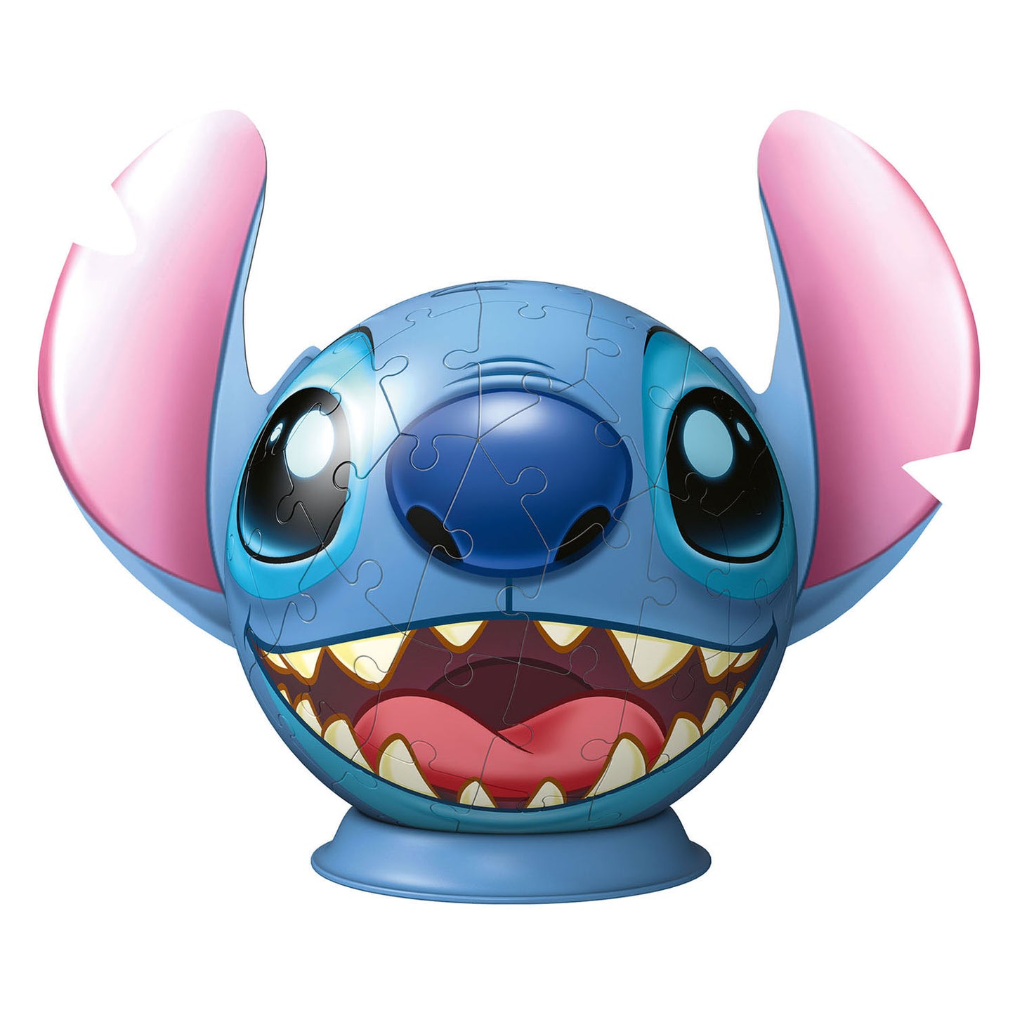 Ravensburger 3d puzzel stitch met oren, 72st.