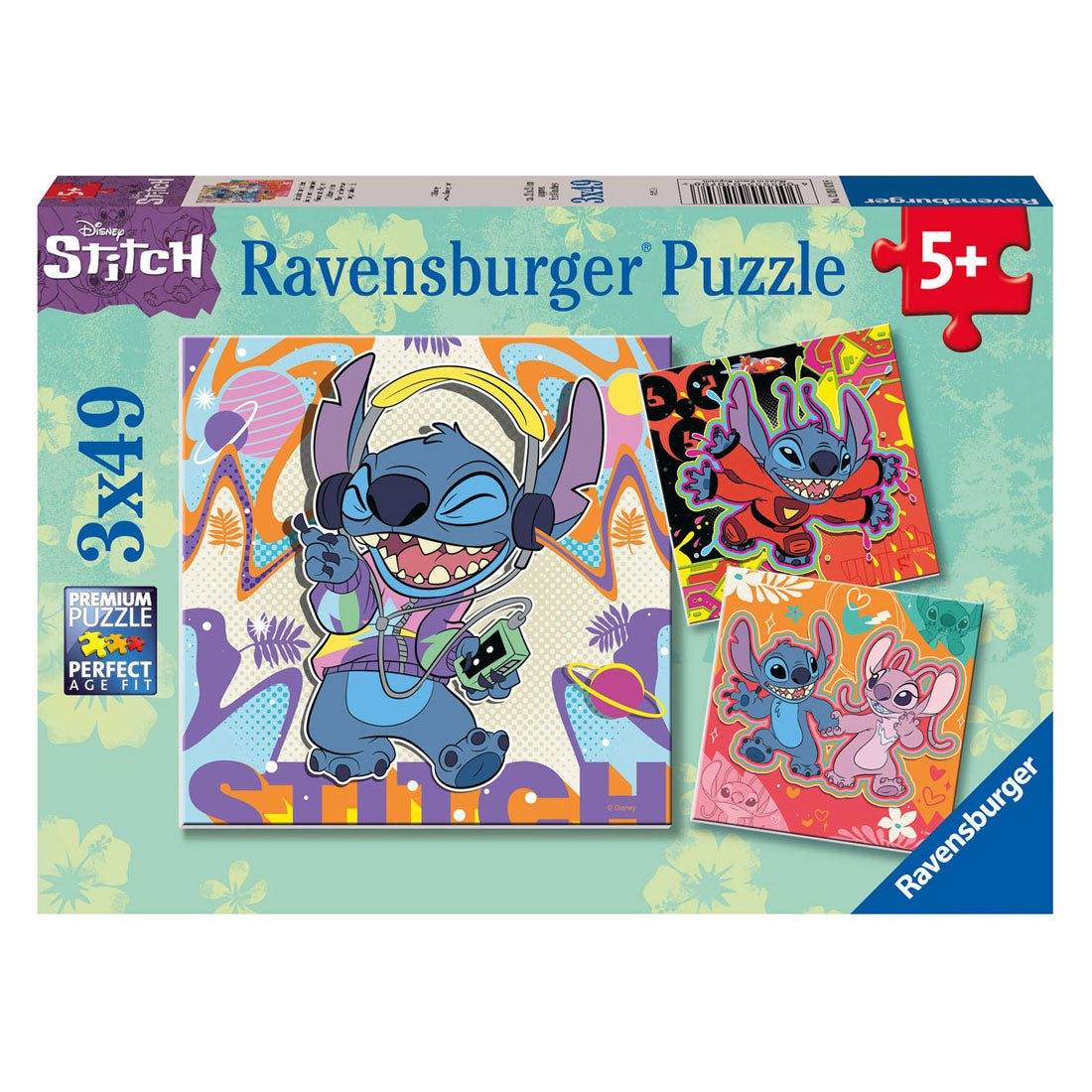 Ravensburger puzzel stitch 3x49 stukjes