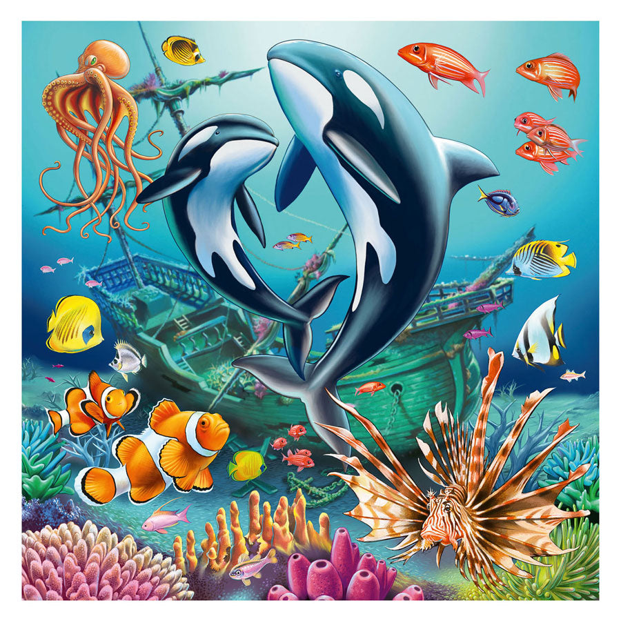 Ravensburger puzzel underwater 3x49pcs