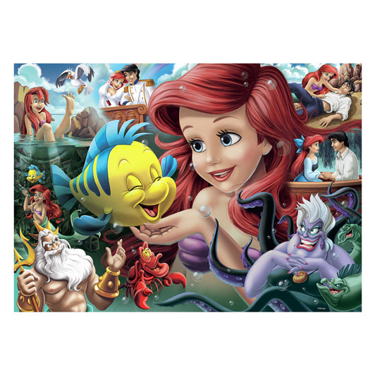 Ravensburger legpuzzel disney de kleine zeemeermin, 1000st.