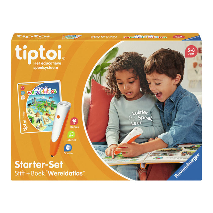 Ravensburger Tiptoi starterset mijn grote wereldatlas