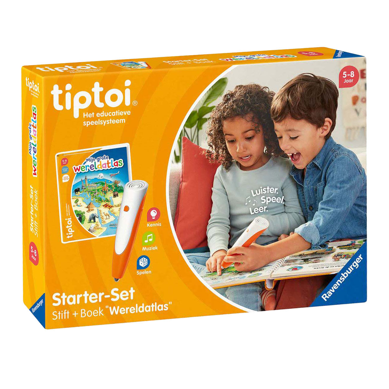 Ravensburger Tiptoi starterset mijn grote wereldatlas