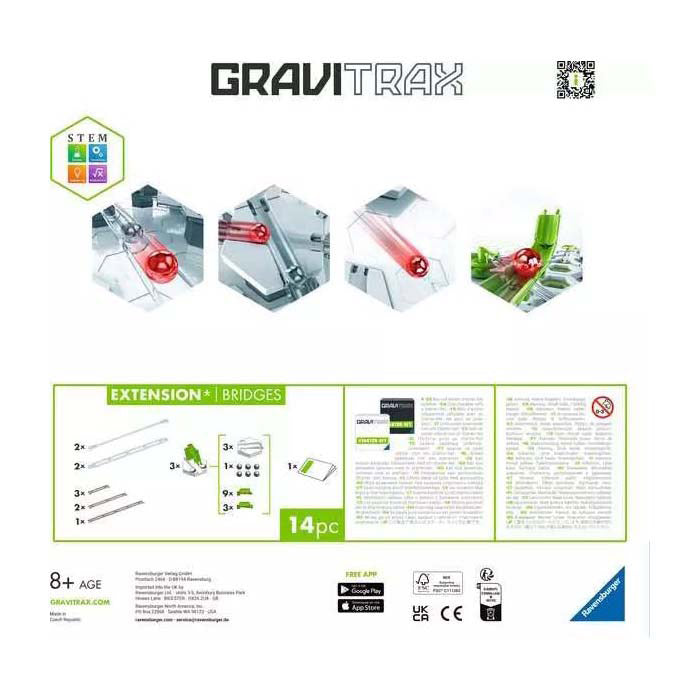 Ravensburger Gravitrax knikkerbaan uitbreiding bridges